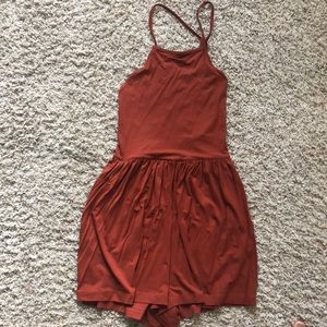 Open back romper